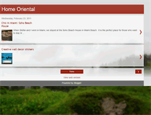 Tablet Screenshot of home-oriental.blogspot.com