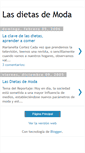 Mobile Screenshot of dietasdemoda.blogspot.com