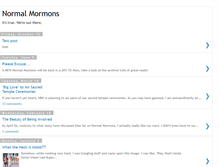 Tablet Screenshot of normalmormons.blogspot.com