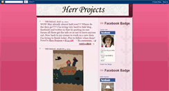 Desktop Screenshot of herrprojects.blogspot.com