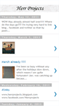 Mobile Screenshot of herrprojects.blogspot.com