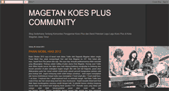 Desktop Screenshot of magetankoespluscommunity.blogspot.com