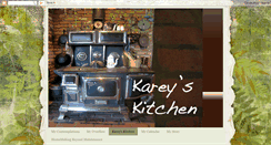 Desktop Screenshot of kareyskitchen.blogspot.com