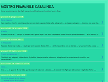 Tablet Screenshot of mostrofemminilecasalinga.blogspot.com