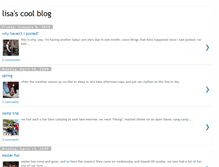 Tablet Screenshot of lisascoolblog.blogspot.com