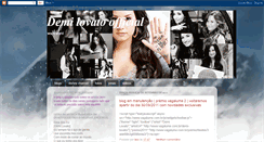 Desktop Screenshot of lara-demilovato.blogspot.com