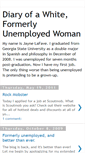 Mobile Screenshot of diaryofawhiteunemployedwoman.blogspot.com