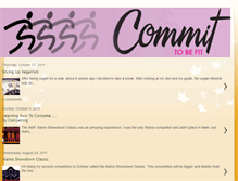 Tablet Screenshot of commitwithmorgan.blogspot.com