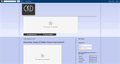 Desktop Screenshot of ckdinteriors.blogspot.com