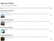 Tablet Screenshot of ableseachicks.blogspot.com
