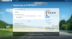 Desktop Screenshot of apnicghs.blogspot.com