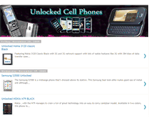 Tablet Screenshot of cellhut-cellphones.blogspot.com