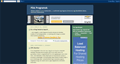 Desktop Screenshot of pdaprogramok.blogspot.com