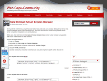 Tablet Screenshot of cepu-community.blogspot.com