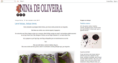 Desktop Screenshot of ninadeoliveira.blogspot.com