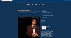 Desktop Screenshot of marketing-the-arts.blogspot.com