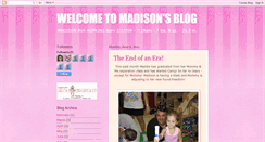 Desktop Screenshot of madisonavahopkins.blogspot.com