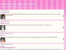 Tablet Screenshot of madisonavahopkins.blogspot.com