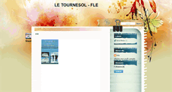 Desktop Screenshot of letournesol-fle.blogspot.com