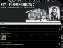 Tablet Screenshot of foreningsgatan7.blogspot.com