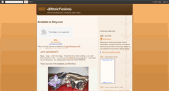 Desktop Screenshot of ethnicfusion.blogspot.com
