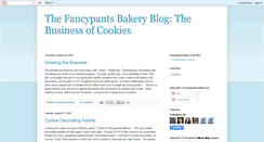 Desktop Screenshot of fancypantscookies.blogspot.com