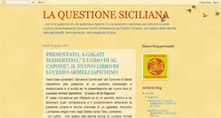 Desktop Screenshot of laquestionesiciliana.blogspot.com