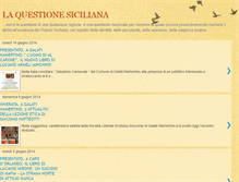 Tablet Screenshot of laquestionesiciliana.blogspot.com