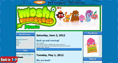 Desktop Screenshot of moshimonstermania.blogspot.com