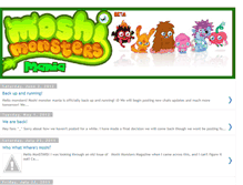 Tablet Screenshot of moshimonstermania.blogspot.com