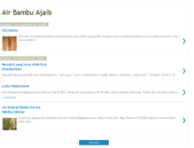 Tablet Screenshot of airbambuajaib.blogspot.com