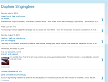 Tablet Screenshot of daphnesingingtree.blogspot.com