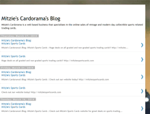 Tablet Screenshot of mitziescardorama.blogspot.com