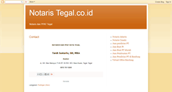 Desktop Screenshot of notaris-ppat-tegal-co-id.blogspot.com