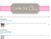 Tablet Screenshot of culdesacchic.blogspot.com