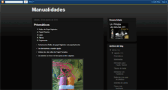 Desktop Screenshot of manualidadesdeverano.blogspot.com