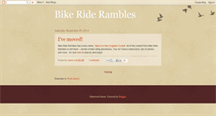 Desktop Screenshot of bikeriderambles.blogspot.com