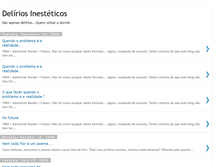 Tablet Screenshot of deliriosinesteticos.blogspot.com