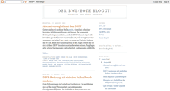 Desktop Screenshot of bwlbote.blogspot.com