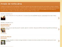 Tablet Screenshot of amadodeminhalma.blogspot.com