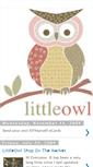 Mobile Screenshot of littleowlshop.blogspot.com