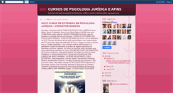 Desktop Screenshot of cursosdepsicologiajurdicaeafins.blogspot.com