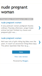 Mobile Screenshot of nude-pregnant-woman.blogspot.com