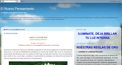 Desktop Screenshot of el-nuevo-pensamiento.blogspot.com