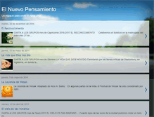 Tablet Screenshot of el-nuevo-pensamiento.blogspot.com