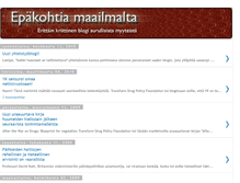 Tablet Screenshot of epakohtiamaailmalta.blogspot.com