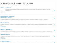 Tablet Screenshot of alevincjuventudlaguna.blogspot.com