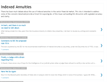 Tablet Screenshot of indexedannuities.blogspot.com