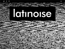 Tablet Screenshot of latinoise.blogspot.com