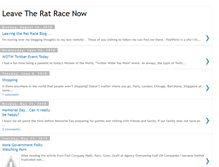 Tablet Screenshot of leavetheratracenow.blogspot.com